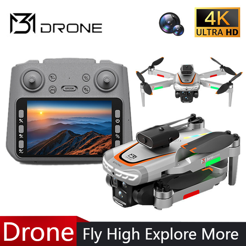 Drone Camera With Gimbal - M3 Professional Drone 4K HDถ่ายภาพทางอากาศหน้าจอ 4.3
