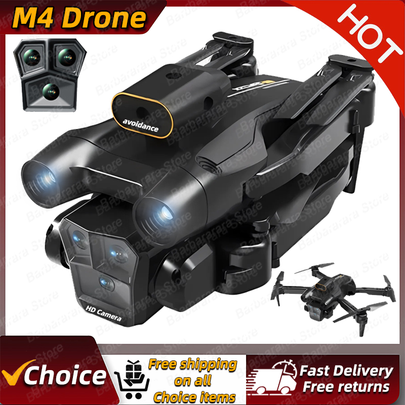 โดรนรุ่นใหม่ M4 4K ระดับมืออาช - Drone Camera Wide Angle บทวิจารณ์และราคา