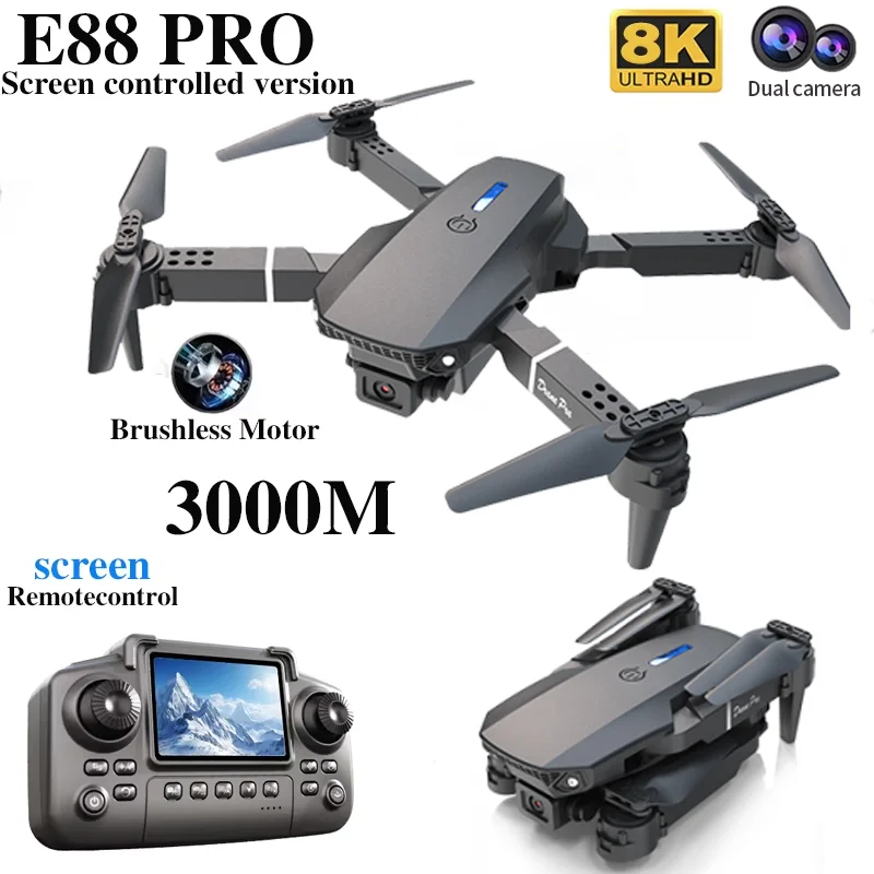 Professional E88 PRO Drone หน้ - Drone Camera Hd บทวิจารณ์และราคา