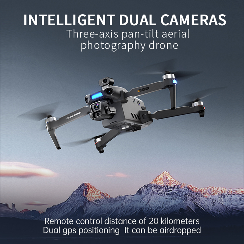 โดรนกล้องคู่ 8K รุ่นใหม่ ปี 20 - Drone Camera Hd บทวิจารณ์และราคา