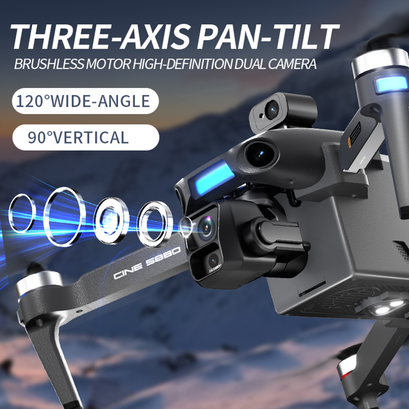 โดรนกล้องคู่ 8K รุ่นใหม่ ปี 20 - Drone Camera Hd บทวิจารณ์และราคา