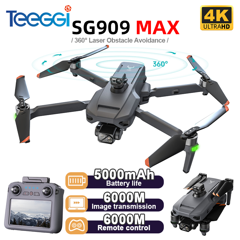 Teeggi SG909 MAX GPS Drone พร้ - Drone Camera With Gimbal บทวิจารณ์และราคา