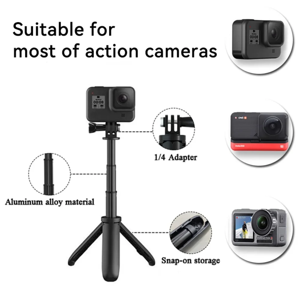 Mini ขาตั้งกล้องแบบพับได้ขาตั้ - Drone Camera Action บทวิจารณ์และราคา