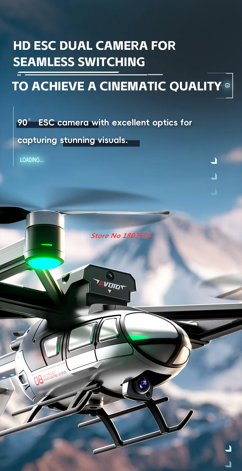 โดรนไร้แปรงถ่าน หลบหลีกสิ่งกีด - Drone Camera Hd บทวิจารณ์และราคา