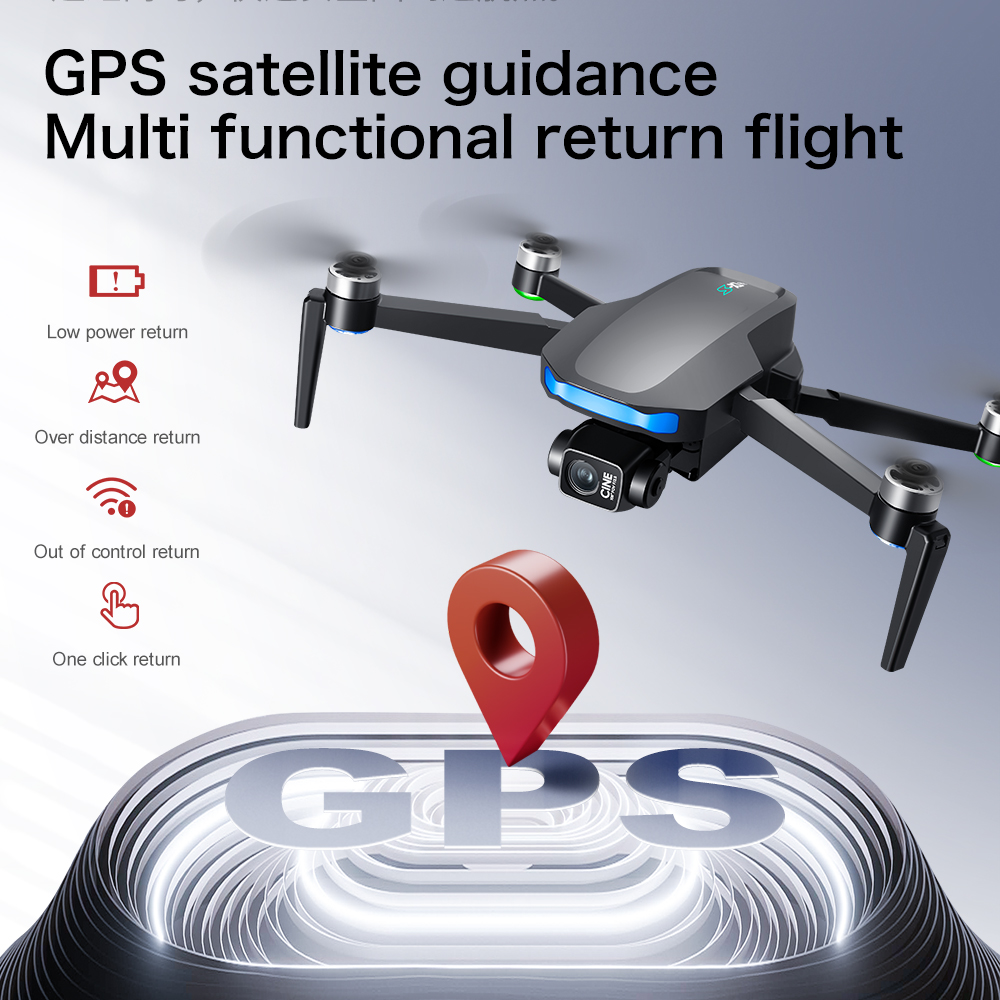 โดรนรุ่นใหม่ S-X1 MAX GPS 8K ร - Drone Camera With Gimbal บทวิจารณ์และราคา