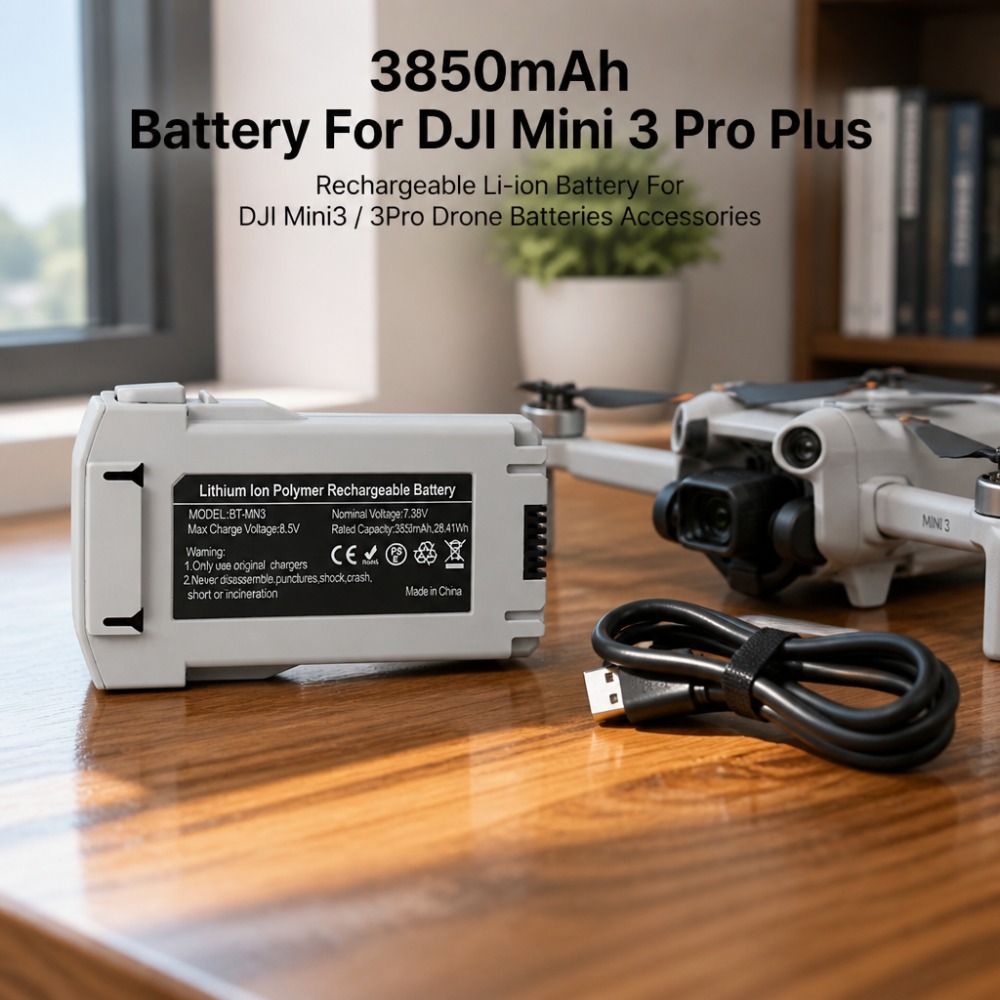 แบตเตอรี่อัจฉริยะ 3850mAh สำหร - Dji Drone Mini 3 บทวิจารณ์และราคา